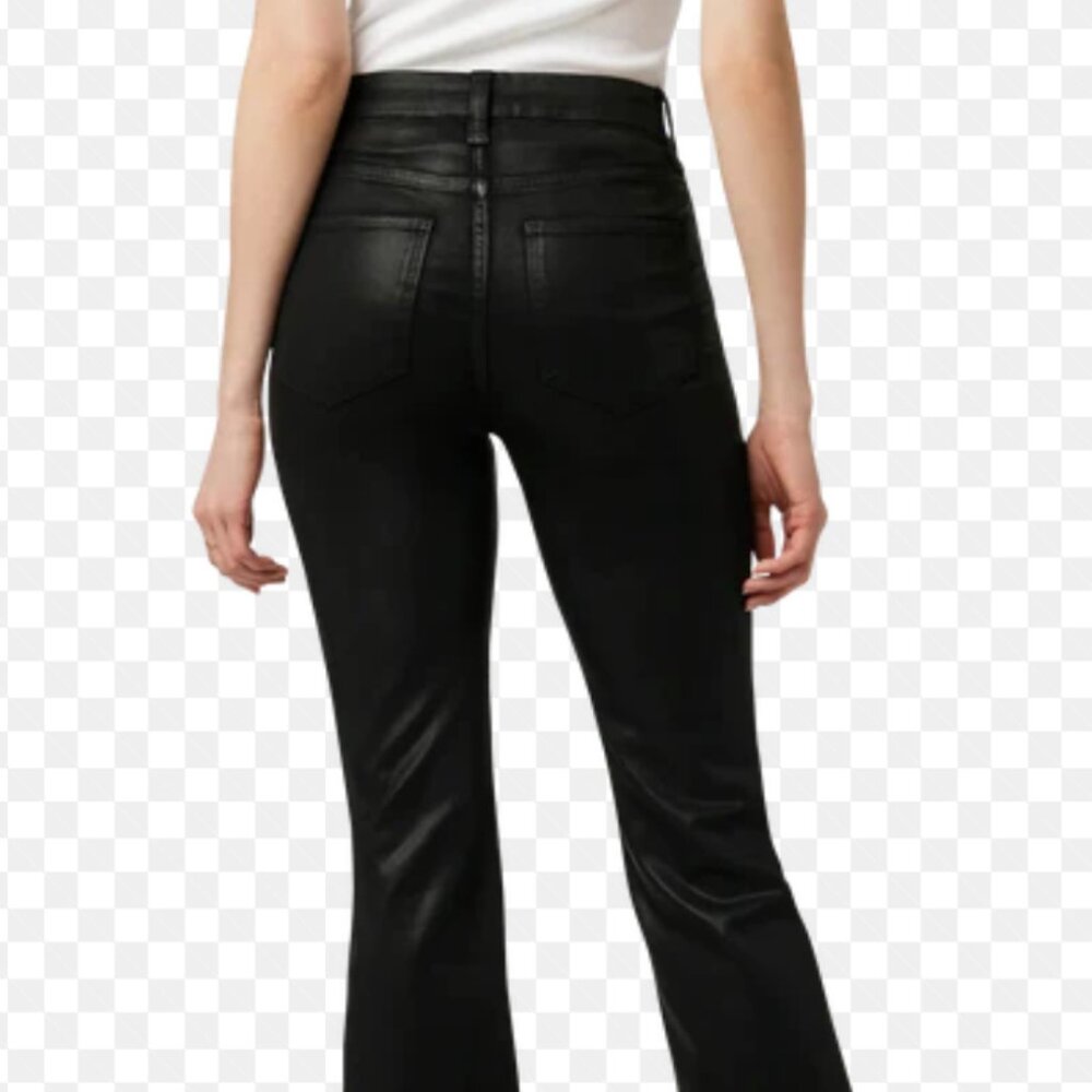 Joe's Jeans “Hi Honey” high rise curvy bootcut - Coated Black - 28-  NWT